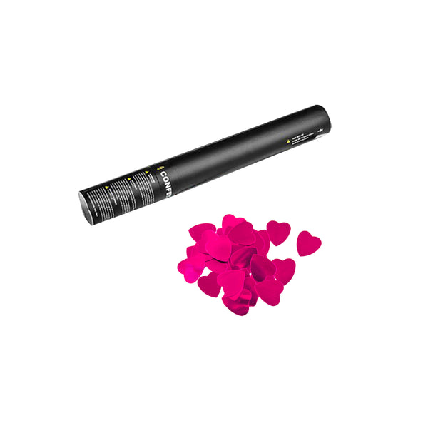 Hearts / Butterfly Confetti Cannon (Handheld) Carton of 25