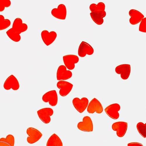 Mylar Heart Confetti - 10kg