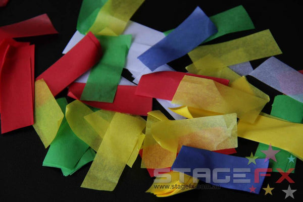 Multi Confetti Rectangle Paper - 10kg
